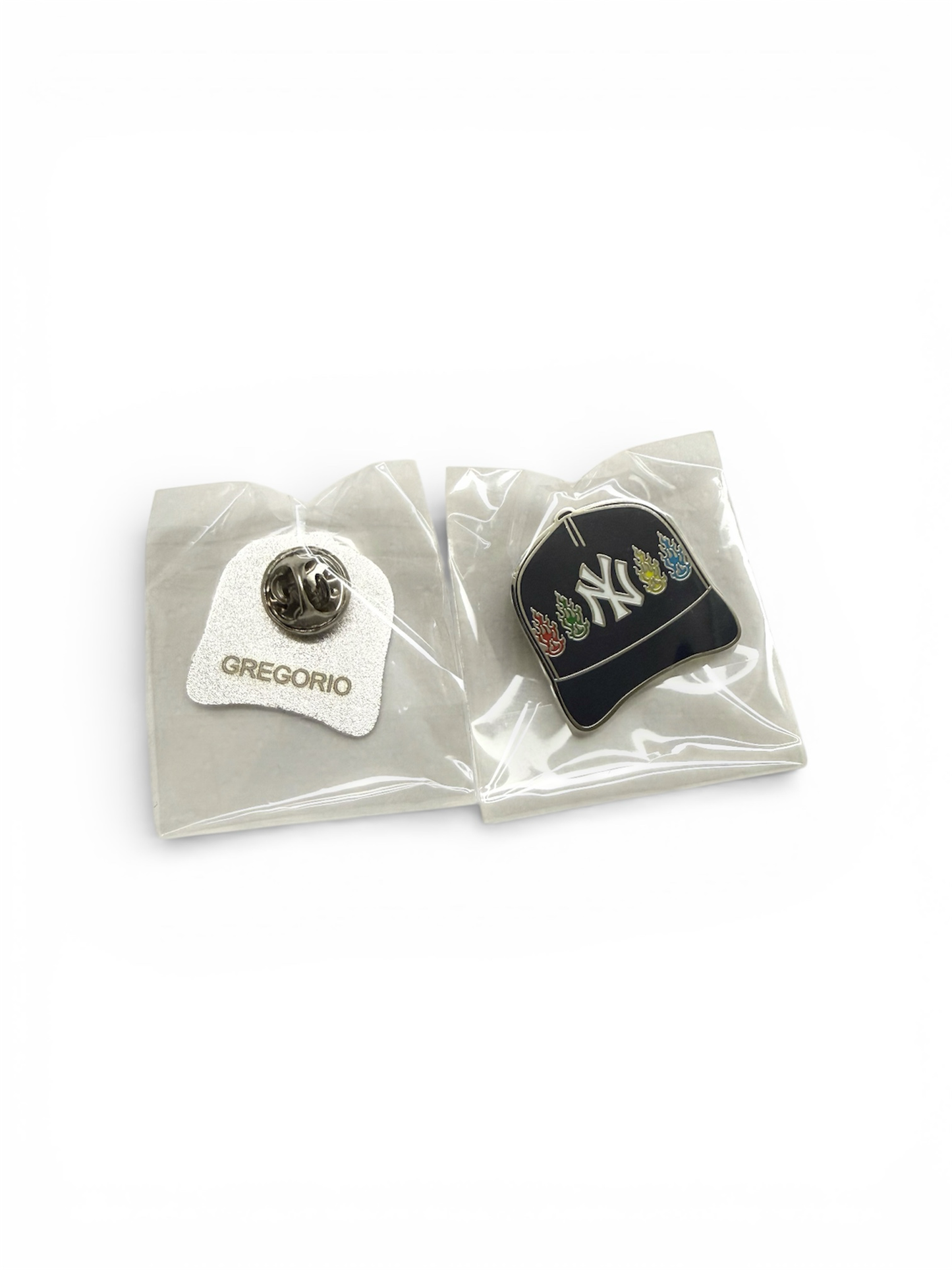 SMILING THRU FLAME FITTED CAP